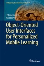 Cover von Object-Oriented User Interfaces for Personalized Mobile Learning