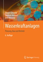 Cover von Wasserkraftanlagen