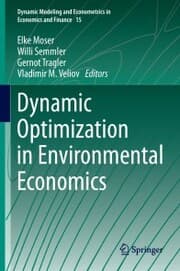Cover von Dynamic Optimization in Environmental Economics