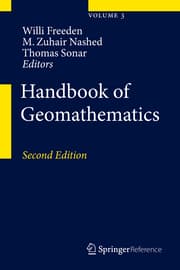 Cover von Handbook of Geomathematics