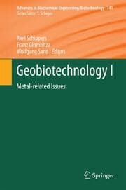 Cover von Geobiotechnology I