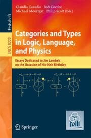 Cover von Categories and Types in Logic, Language, and Physics