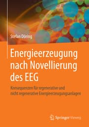 Cover von Energieerzeugung nach Novellierung des EEG