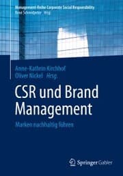 Cover von CSR und Brand Management
