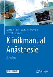 Cover von Klinikmanual Anästhesie