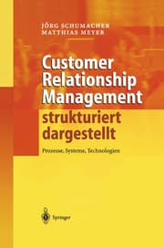 Cover von Customer Relationship Management strukturiert dargestellt