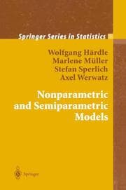 Cover von Nonparametric and Semiparametric Models