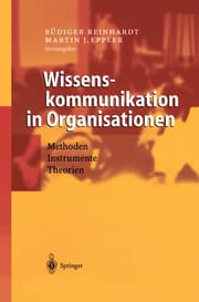 Cover von Wissenskommunikation in Organisationen