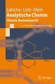 Cover von Analytische Chemie