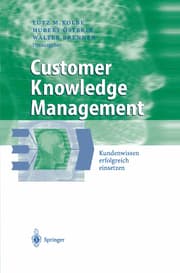 Cover von Customer Knowledge Management