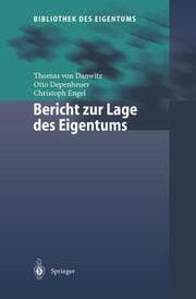 Cover von Bericht zur Lage des Eigentums