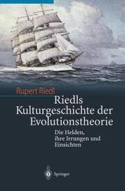 Cover von Riedls Kulturgeschichte der Evolutionstheorie