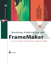 Cover von Desktop Publishing mit FrameMaker