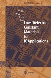 Cover von Low Dielectric Constant Materials for IC Applications