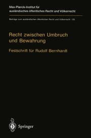 Cover von Recht zwischen Umbruch und Bewahrung