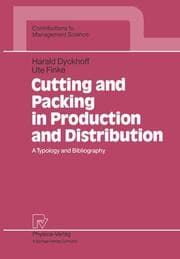 Cover von Cutting and Packing in Production and Distribution