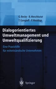 Cover von Dialogorientiertes Umweltmanagement und Umweltqualifizierung