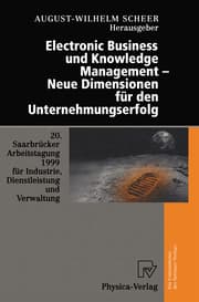 Cover von Electronic Business und Knowledge Management Neue Dimensionen für den Unternehmungserfolg