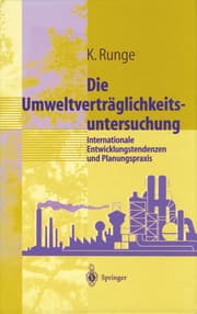 Cover von Umweltverträglichkeitsuntersuchung