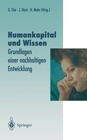 Cover von Humankapital und Wissen