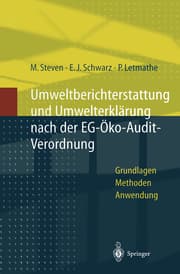 Cover von Umweltberichterstattung und Umwelterklärung nach der EG-Ökoaudit-Verordnung
