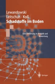 Cover von Schadstoffe im Boden