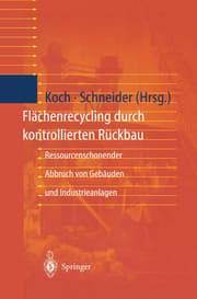 Cover von Flächenrecycling durch kontrollierten Rückbau