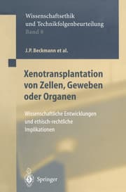 Cover von Xenotransplantation von Zellen, Geweben oder Organen