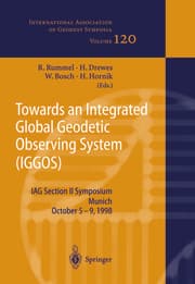 Cover von Towards an Integrated Global Geodetic Observing System (IGGOS)