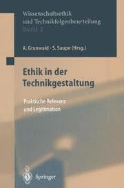 Cover von Ethik in der Technikgestaltung