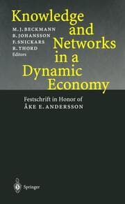 Cover von Knowledge and Networks in a Dynamic Economy