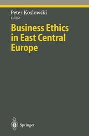 Cover von Business Ethics in East Central Europe