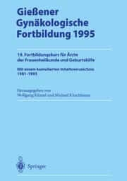 Cover von Gießener Gynäkologische Fortbildung 1995