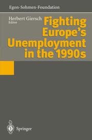 Cover von Fighting Europes Unemployment in the 1990s