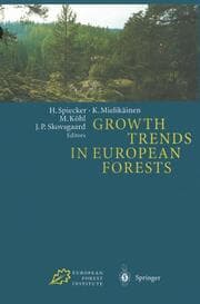 Cover von Growth Trends in European Forests