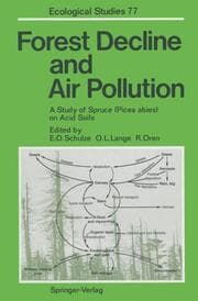 Cover von Forest Decline and Air Pollution