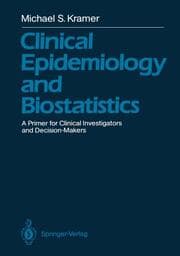 Cover von Clinical Epidemiology and Biostatistics