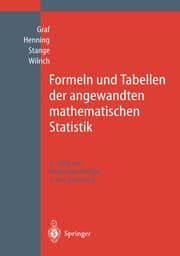 Cover von Formeln und Tabellen der angewandten mathematischen Statistik