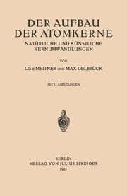 Cover von Der Aufbau Der Atomkerne