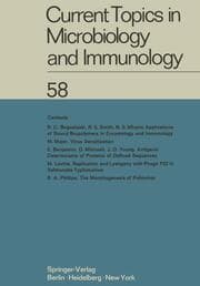 Cover von Current Topics in Microbiology and Immunology