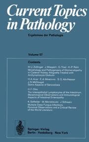 Cover von Current Topics in Pathology / Ergebnisse der Pathologie