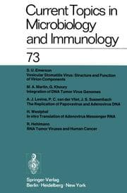 Cover von Current Topics in Microbiology and Immunology / Ergebnisse der Mikrobiologie und Immunitätsforschung