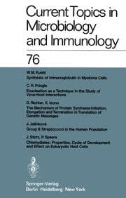Cover von Current Topics in Microbiology and Immunology
