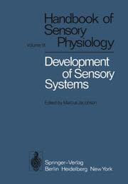 Cover von Development of Sensory Systems