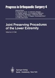 Cover von Joint Preserving Procedures of the Lower Extremity