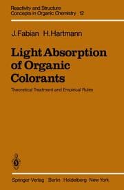 Cover von Light Absorption of Organic Colorants