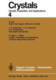 Cover von Organic Crystals Germanates Semiconductors
