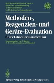Cover von Methoden-, Reagenzien- und Geräte-Evaluation in der Laboratoriumsmedizin