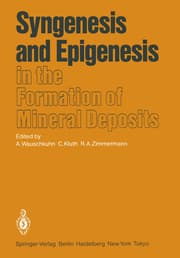 Cover von Syngenesis and Epigenesis in the Formation of Mineral Deposits