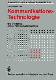 Cover von Grundlagen der Kommunikationstechnologie